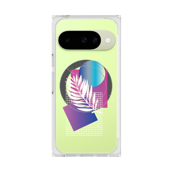 プレミアムスクエアケース with Pixelsnap［ Botanical ］