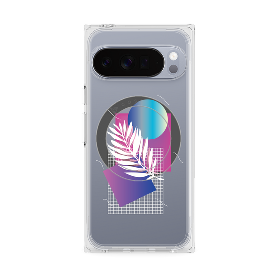 プレミアムスクエアケース with Pixelsnap［ Botanical ］
