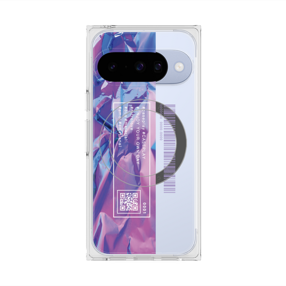 プレミアムスクエアケース with Pixelsnap［ Aluminum ］
