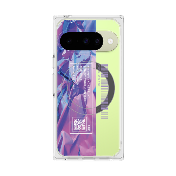 プレミアムスクエアケース with Pixelsnap［ Aluminum ］