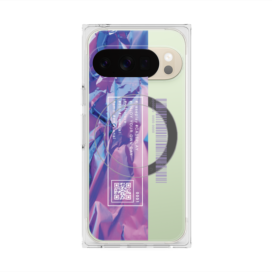 プレミアムスクエアケース with Pixelsnap［ Aluminum ］