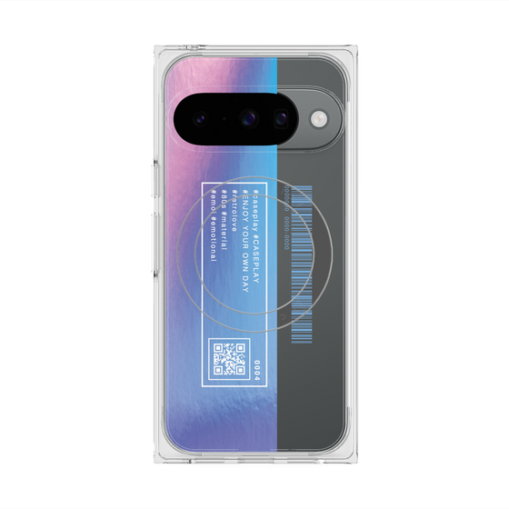 プレミアムスクエアケース with Pixelsnap［ Hologram ］