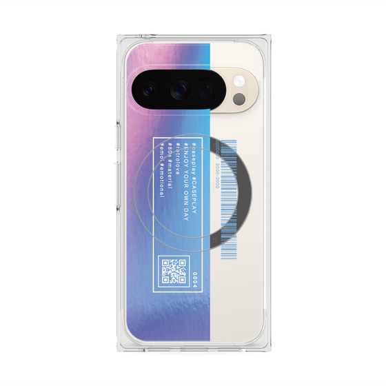 プレミアムスクエアケース with Pixelsnap［ Hologram ］