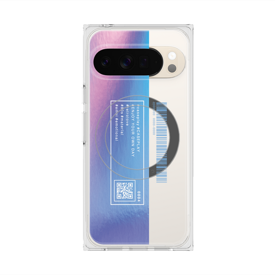 プレミアムスクエアケース with Pixelsnap［ Hologram ］