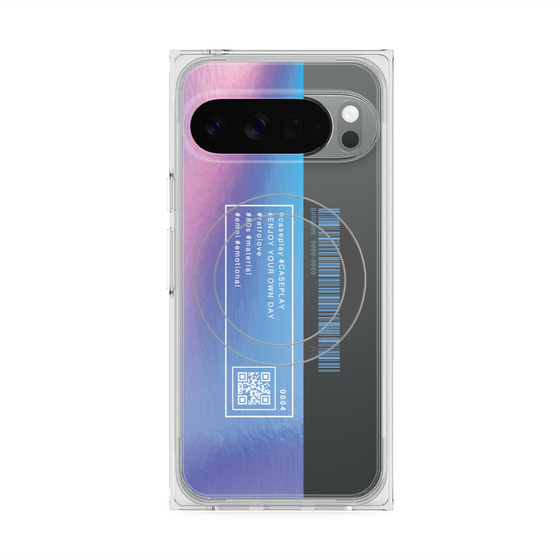 プレミアムスクエアケース with Pixelsnap［ Hologram ］