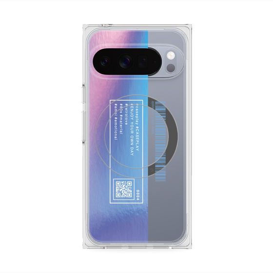 プレミアムスクエアケース with Pixelsnap［ Hologram ］