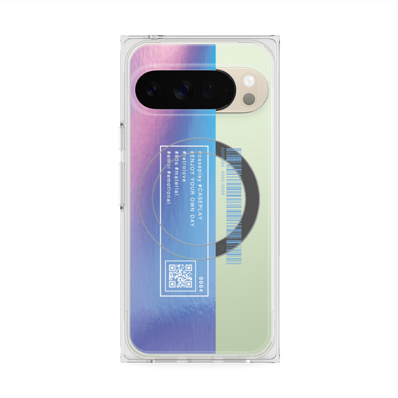 プレミアムスクエアケース with Pixelsnap［ Hologram ］