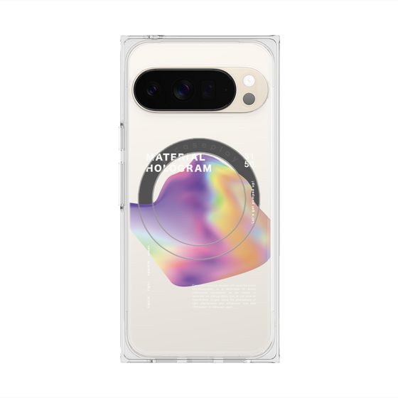 プレミアムスクエアケース with Pixelsnap［ Liquid Purple ］