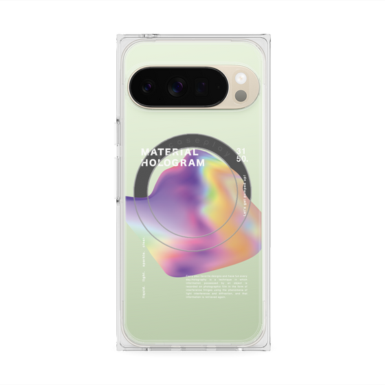プレミアムスクエアケース with Pixelsnap［ Liquid Purple ］