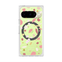 プレミアムスクエアケース with Pixelsnap［ Pink pieces ］