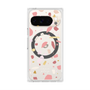 プレミアムスクエアケース with Pixelsnap［ Pink pieces ］