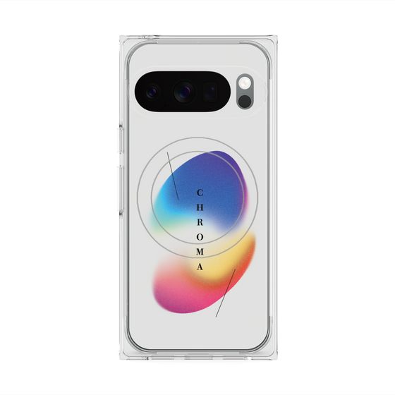 プレミアムスクエアケース with Pixelsnap［ Chroma ］