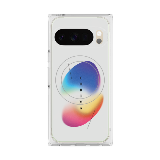 プレミアムスクエアケース with Pixelsnap［ Chroma ］