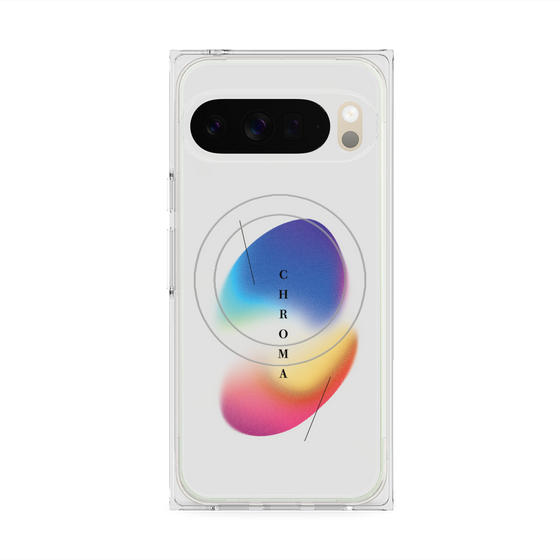 プレミアムスクエアケース with Pixelsnap［ Chroma ］