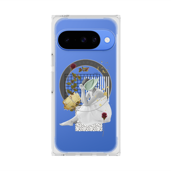 プレミアムスクエアケース with Pixelsnap［ The garden where fairies live ］