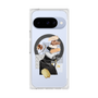 プレミアムスクエアケース with Pixelsnap［ Artistic Fall in Beige ］