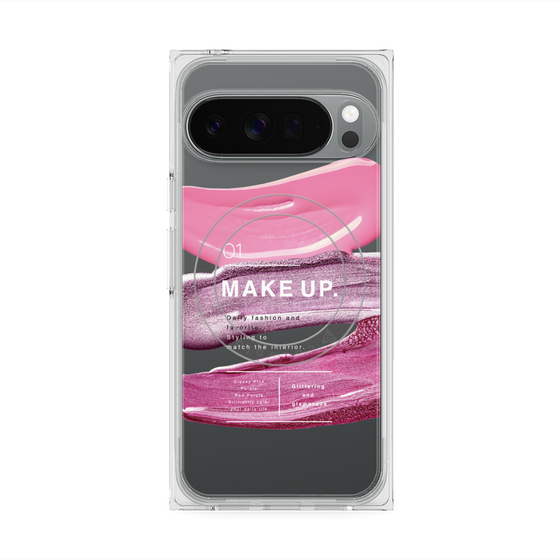 プレミアムスクエアケース with Pixelsnap［ Glossy-B ］