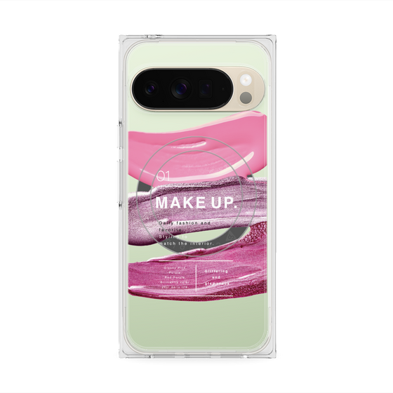 プレミアムスクエアケース with Pixelsnap［ Glossy-B ］