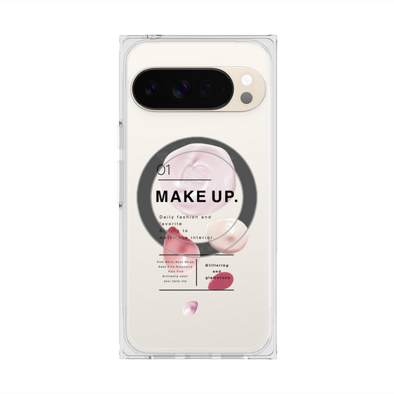 プレミアムスクエアケース with Pixelsnap［ Drop-B ］