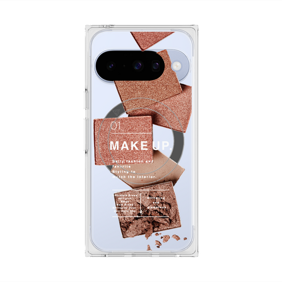 プレミアムスクエアケース with Pixelsnap［ Eye shadow-A ］