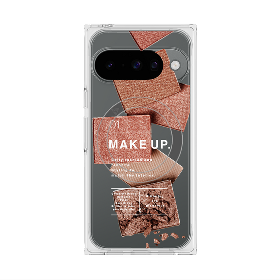 プレミアムスクエアケース with Pixelsnap［ Eye shadow-A ］