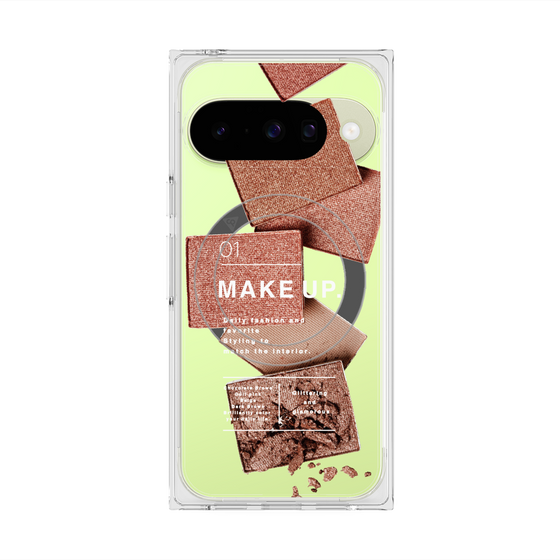プレミアムスクエアケース with Pixelsnap［ Eye shadow-A ］