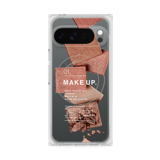 プレミアムスクエアケース with Pixelsnap［ Eye shadow-A ］