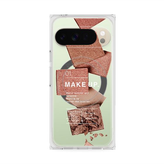 プレミアムスクエアケース with Pixelsnap［ Eye shadow-A ］