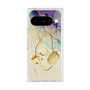 プレミアムスクエアケース with Pixelsnap［ Marble Nuance Painting Purple ］