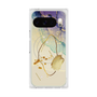 プレミアムスクエアケース with Pixelsnap［ Marble Nuance Painting Purple ］