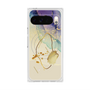 プレミアムスクエアケース with Pixelsnap［ Marble Nuance Painting Purple ］