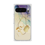 プレミアムスクエアケース with Pixelsnap［ Marble Nuance Painting Purple ］