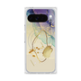 プレミアムスクエアケース with Pixelsnap［ Marble Nuance Painting Purple ］