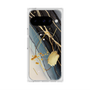 プレミアムスクエアケース with Pixelsnap［ Marble Nuance Painting Black ］