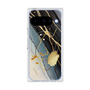 プレミアムスクエアケース with Pixelsnap［ Marble Nuance Painting Black ］