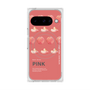 プレミアムスクエアケース with Pixelsnap［ PINK-Peach ］