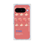 プレミアムスクエアケース with Pixelsnap［ PINK-Peach ］