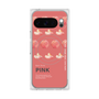 プレミアムスクエアケース with Pixelsnap［ PINK-Peach ］
