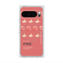 プレミアムスクエアケース with Pixelsnap［ PINK-Peach ］