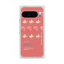 プレミアムスクエアケース with Pixelsnap［ PINK-Peach ］