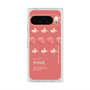 プレミアムスクエアケース with Pixelsnap［ PINK-Peach ］