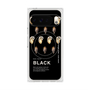 プレミアムスクエアケース with Pixelsnap［ BLACK-Oyster ］