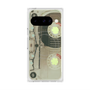 プレミアムスクエアケース with Pixelsnap［ RETORO CASSETTE TAPE - Skeleton Red ］