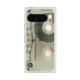 プレミアムスクエアケース with Pixelsnap［ RETORO CASSETTE TAPE - Skeleton Red ］