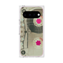 プレミアムスクエアケース with Pixelsnap［ RETORO CASSETTE TAPE - Skeleton Red ］