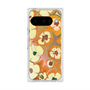 プレミアムスクエアケース with Pixelsnap［ y2k(Year2000) - Flower - Orange Pink ］