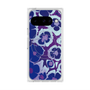 プレミアムスクエアケース with Pixelsnap［ y2k(Year2000) - Flower - Rich Purple ］