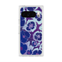 プレミアムスクエアケース with Pixelsnap［ y2k(Year2000) - Flower - Rich Purple ］