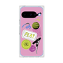 プレミアムスクエアケース with Pixelsnap［ Playful sticker - Dusty Pink ］