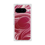 プレミアムスクエアケース with Pixelsnap［ y2k(Year2000) - Heart - Vivid Pink ］